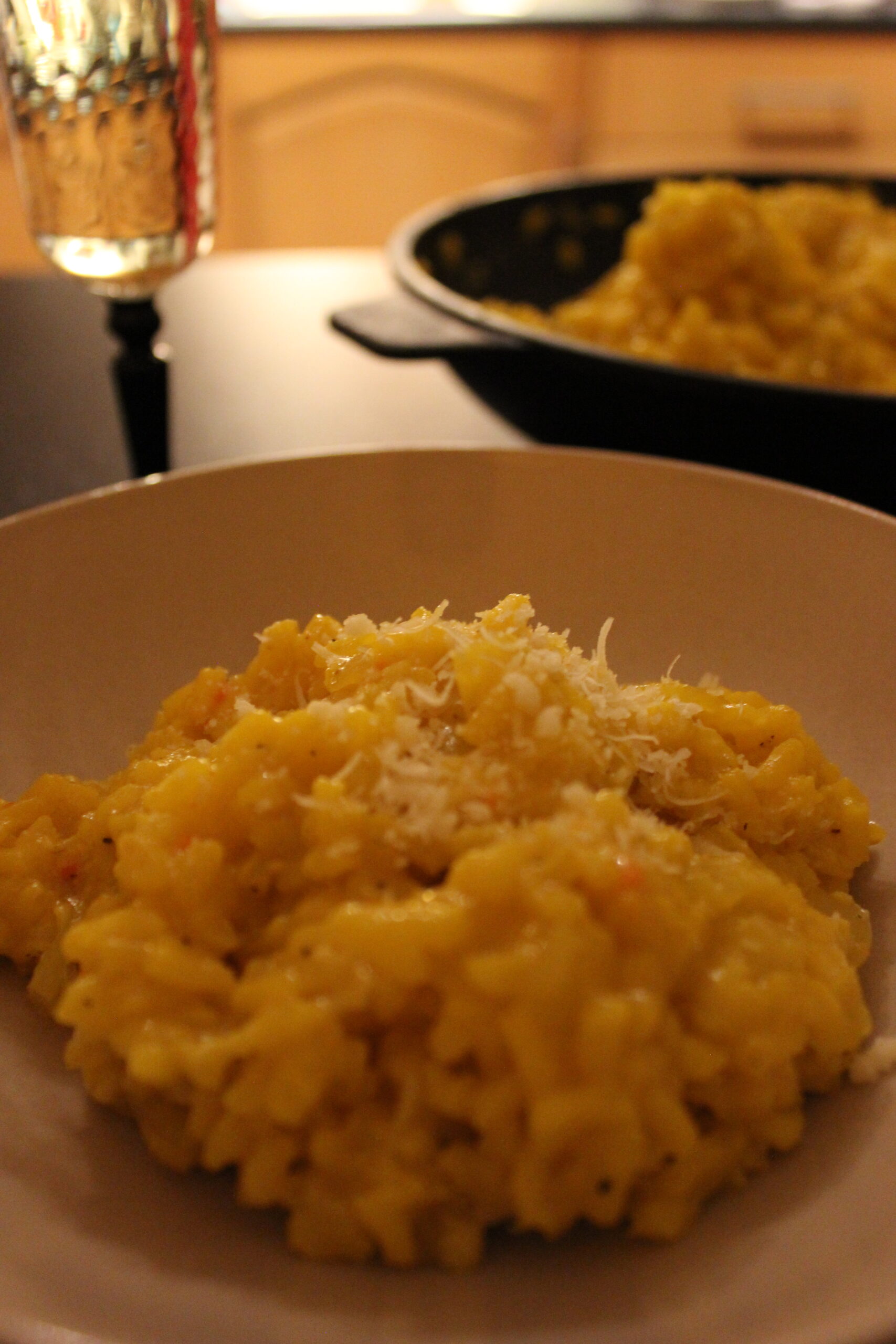 Saffron risotto