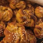 Saffron buns - a must during Christmas